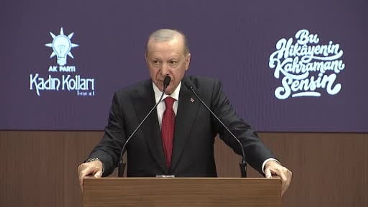 Erdoğan: kadınların mücadelesi vesayetçi tek tipçi duvarları yıktı, parti güçlendi