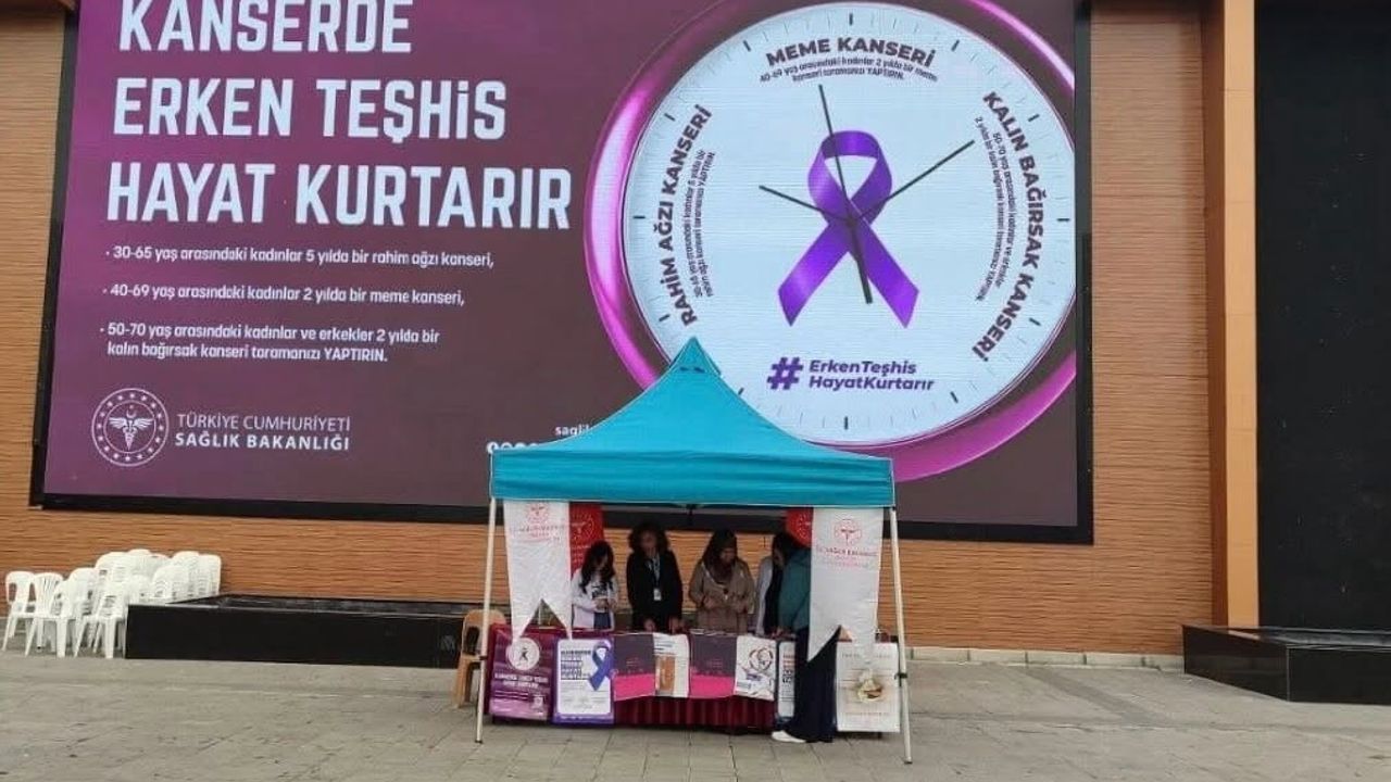 Erken tanıyla farkındalık: Erzincan'da meme kanseri bilgilendirme hareketi