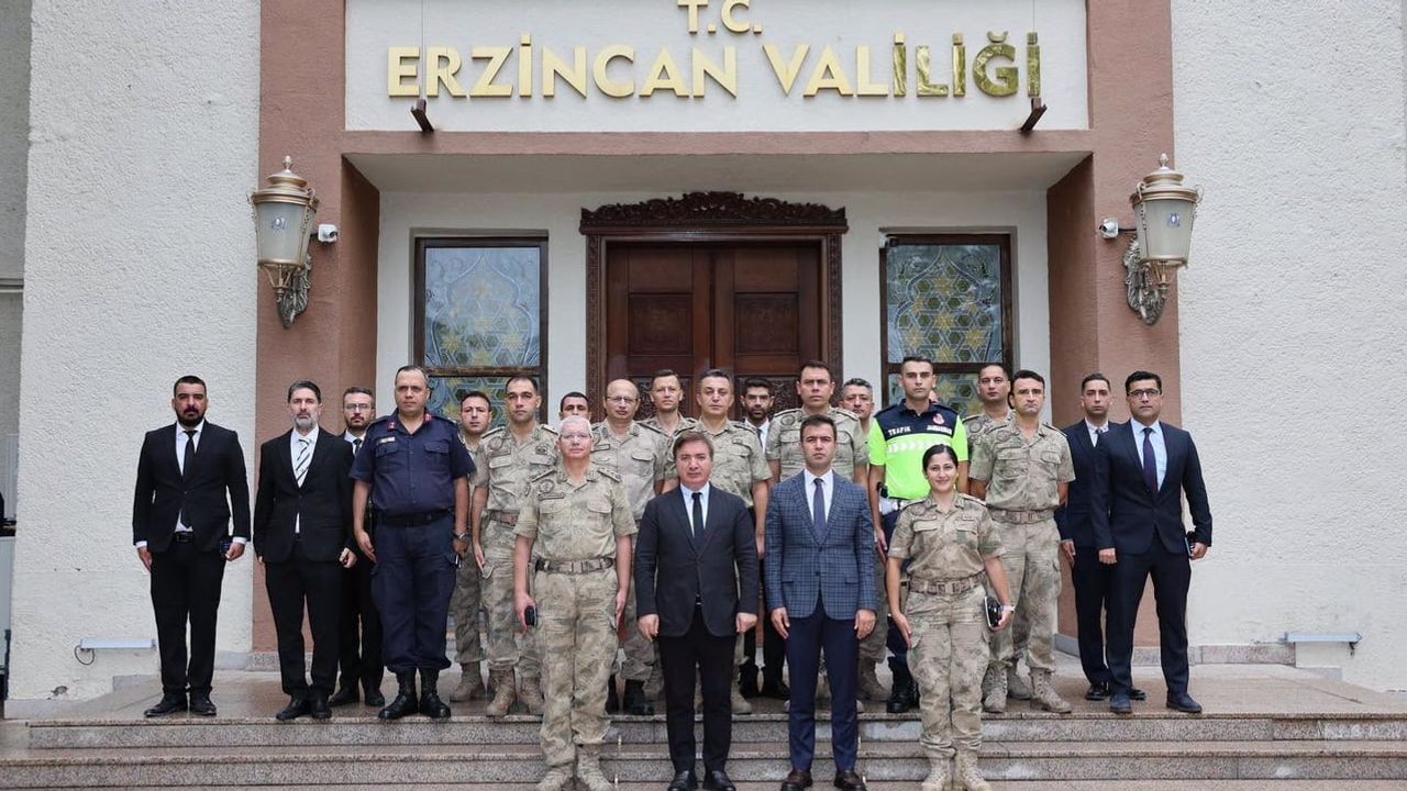 Erzincan'da güvenlik ve asayiş vurgusu: kurumlar eş güdümlü çalışıyor