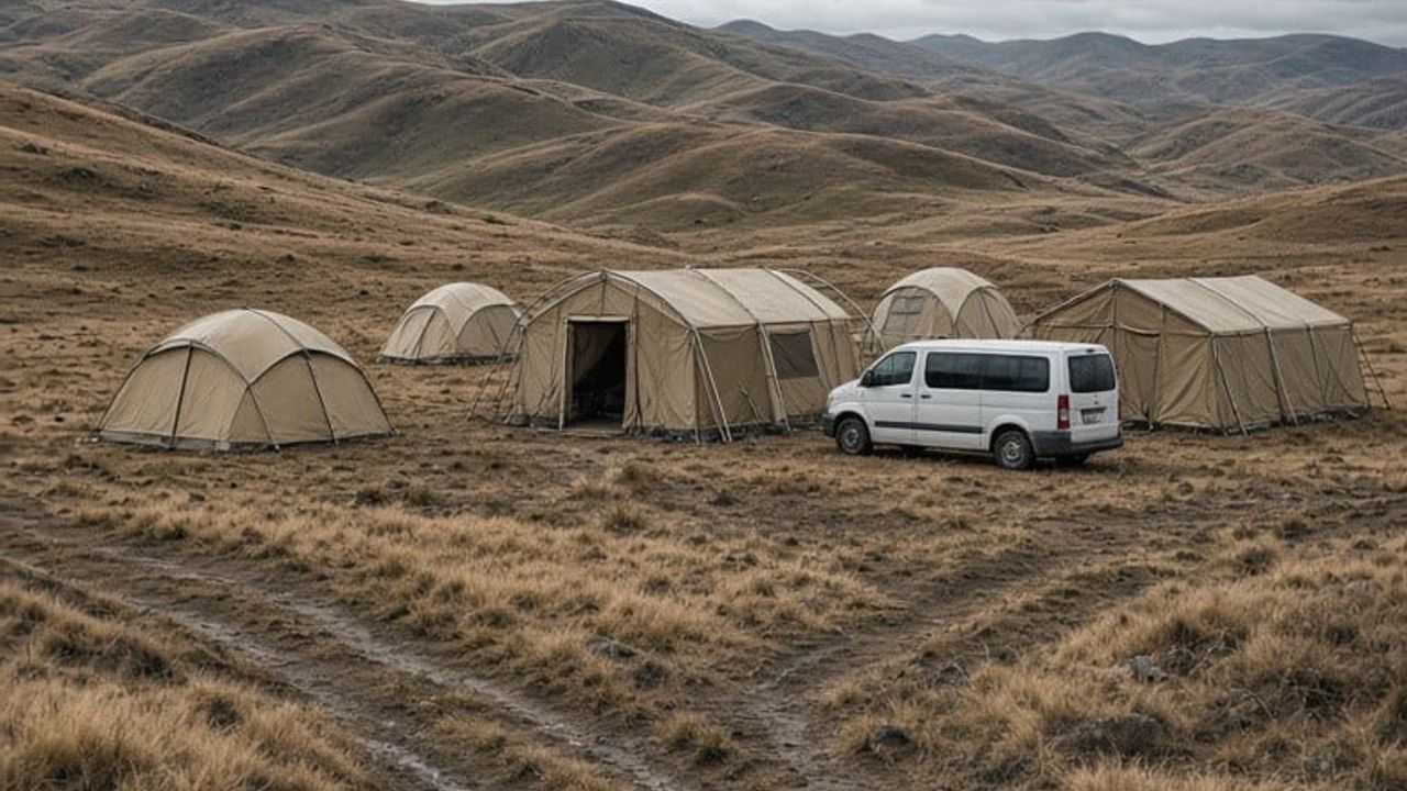 Erzincan yaylalarında tulum üreticileri selle mücadele ediyor