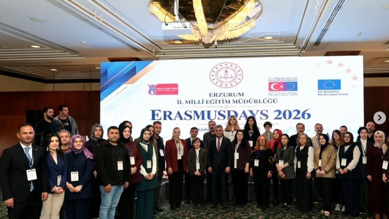 Erzurum'da ErasmusDays 2026: eğitimde uluslararası iş birliği ve deneyim paylaşımı öne çıktı