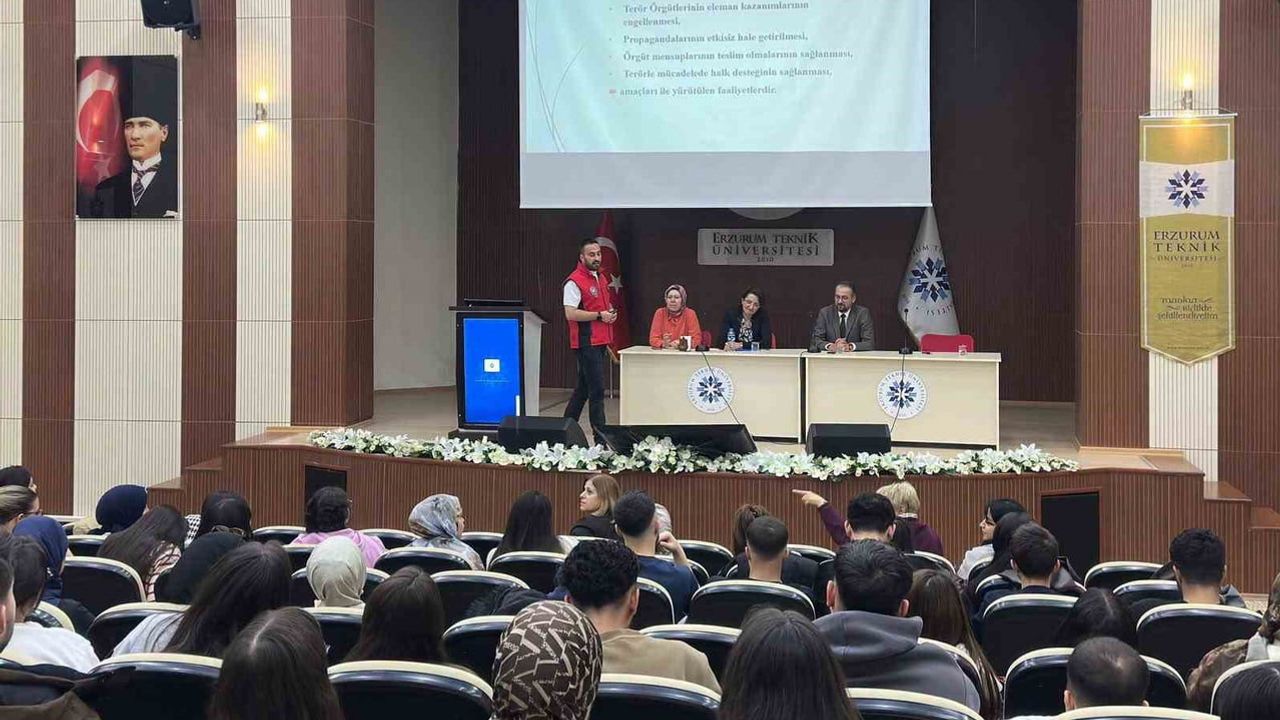 Erzurum'da yeni nesile ve ailelere güvenlik bilinci aşılanıyor