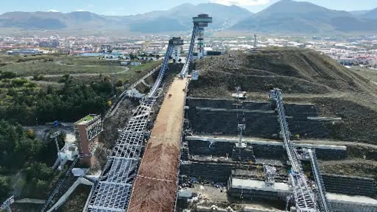 Erzurum’daki atlama kuleleri yenileniyor: hedef yılın 12 ayı kullanım ve kasımda 125’lik açılışı