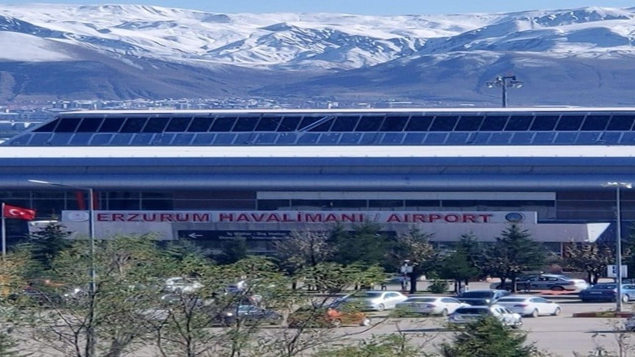 Erzurum havalimanı eylülde 96 bin 177 yolcu ağırladı