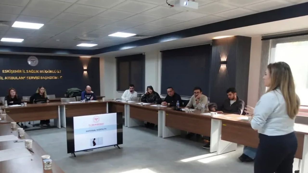 Eskişehir'de ambulans ekipleri obstetrik acillerde güçlendirildi