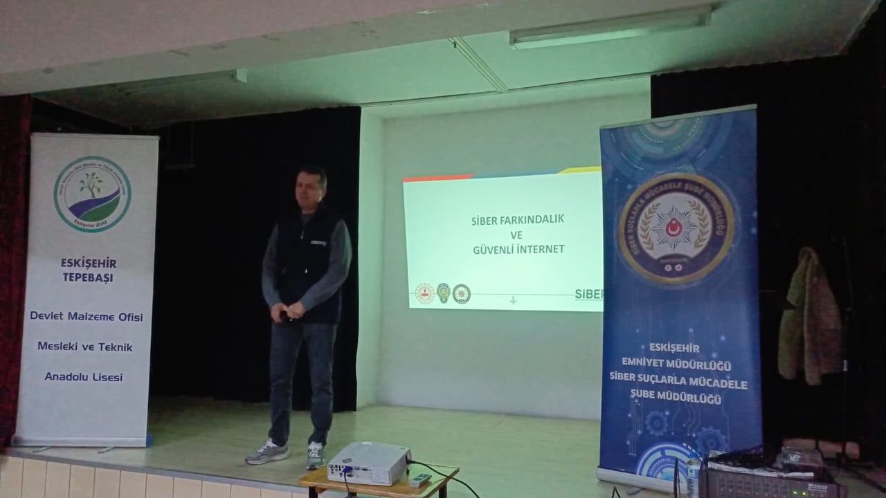 Eskişehir'de liselilere siber güvenlik farkındalığı