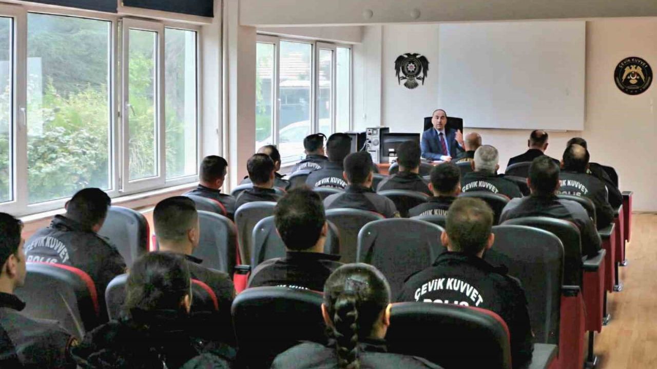 Eskişehir emniyetinden çevik kuvvete birlik ve başarı vurgusu