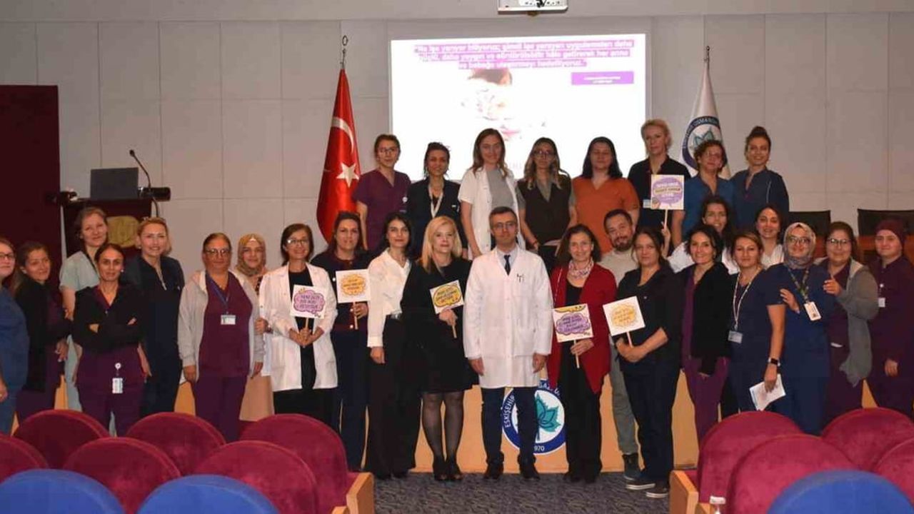 ESOGÜ'de emzirme bilinci paneli: anne sütü ve aile desteğinin önemi vurgulandı