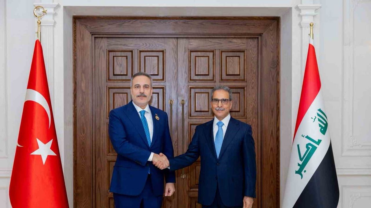 Fidan Bağdat'ta yargı lideri Zeydan'la ikili temas gerçekleştirdi