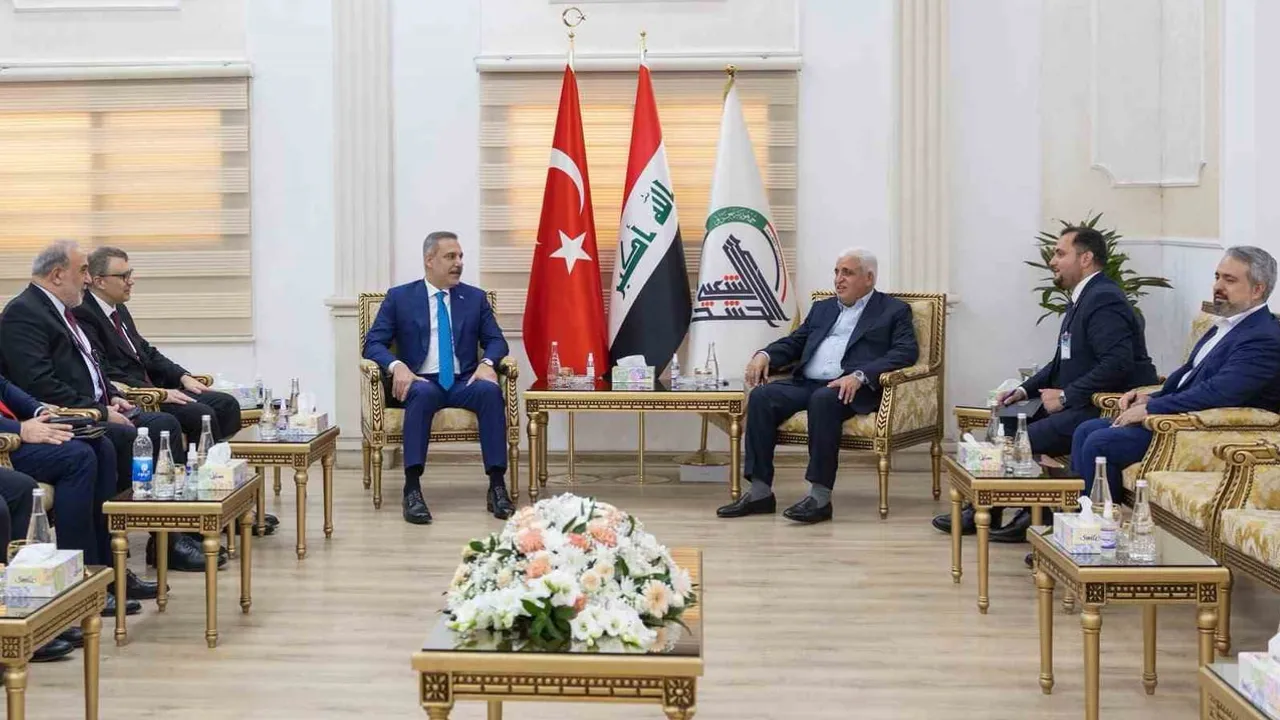 Fidan ve Fayyad Bağdat'ta ikili güvenlik ve diplomasi gündemini görüştü