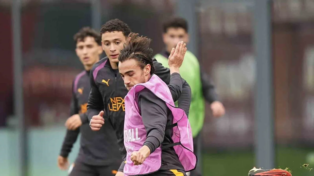 Galatasaray Lille sınavı öncesi Kemerburgaz'da tempoyu yükseltti