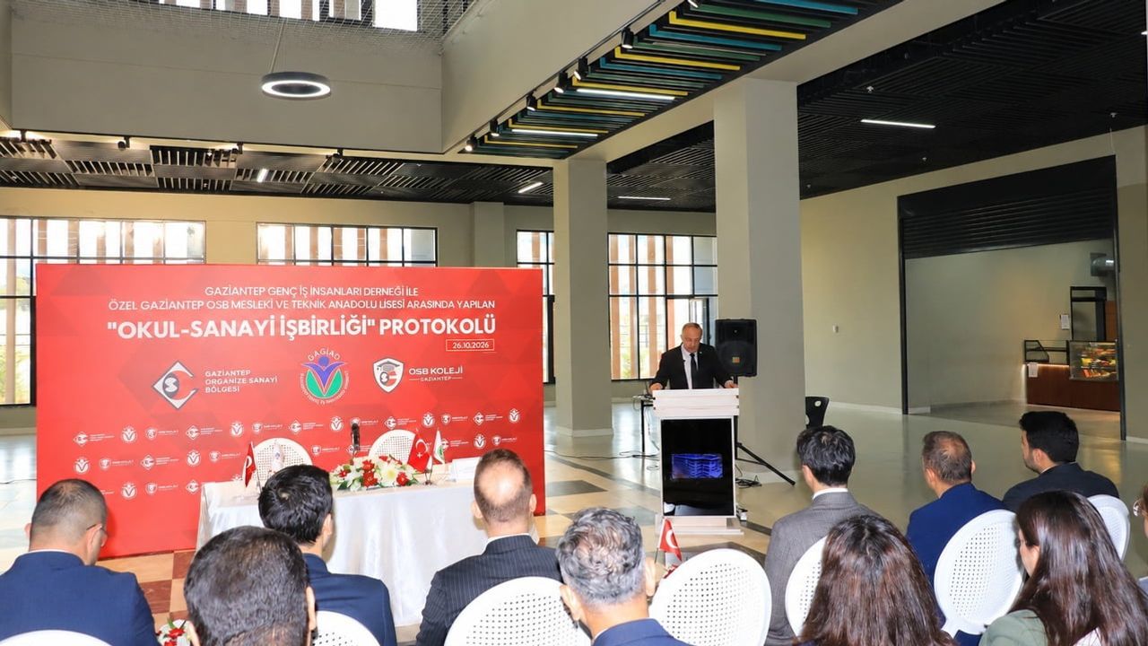 Gaziantep'te sanayiyle el ele: mesleki eğitimde yeni işbirliği