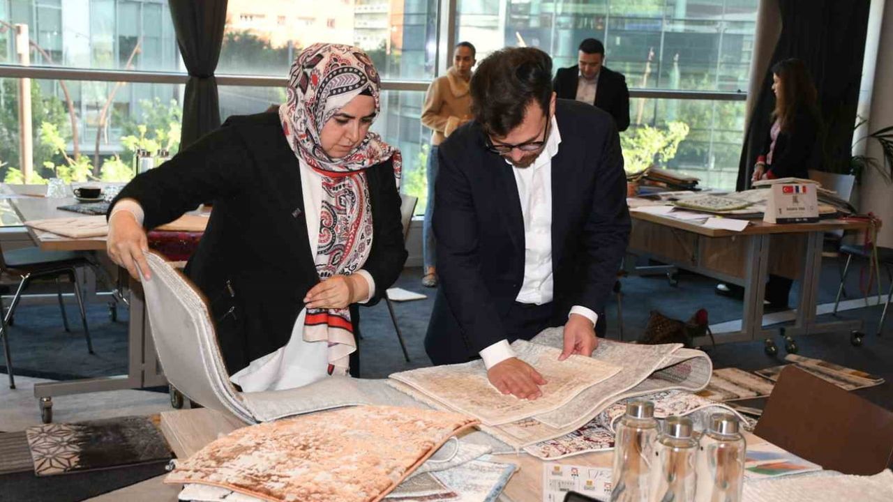 Gaziantepli halıcılar Avrupa pazarında yeni kapılar arıyor