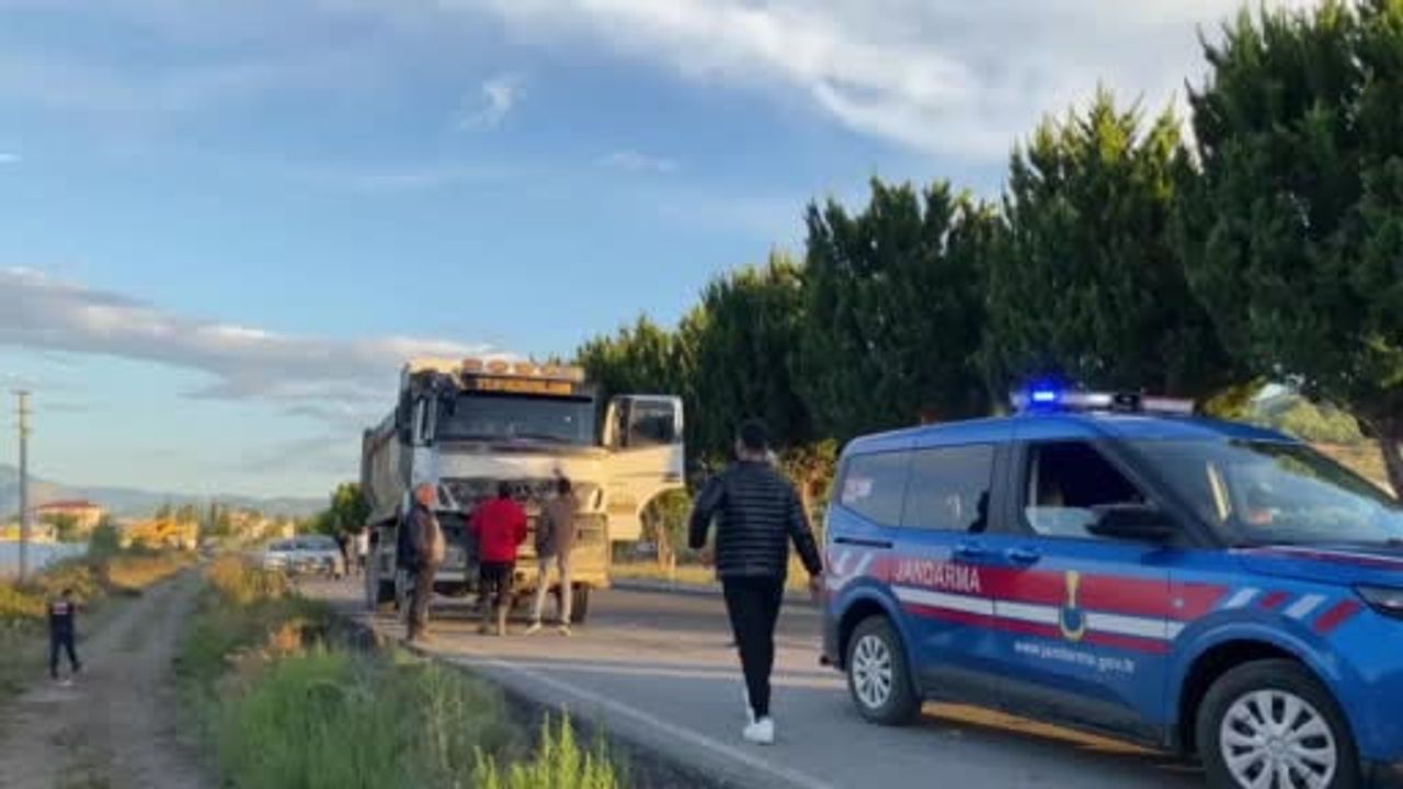 Gazipaşa'da kamyona ateş açılmasıyla ilgili bir şüpheli tutuklandı