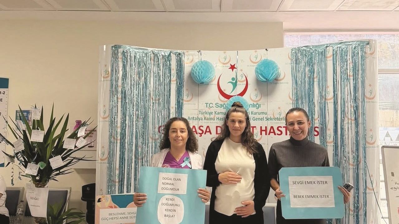 Gazipaşa Devlet Hastanesi emzirme haftasında annelere destek çağrısı