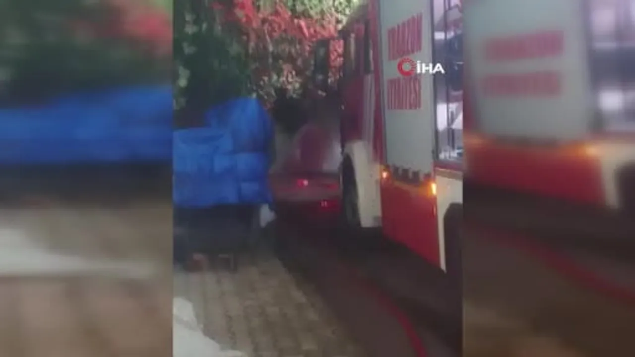 Gece patlaması sonrası Skywell elektrikli otomobil kullanılamaz hale geldi