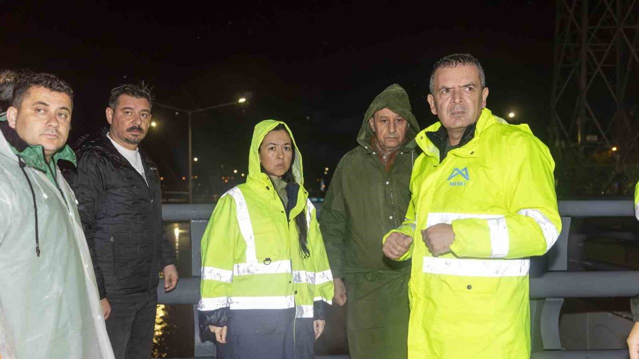 Gece saha çalışması: Genç yağışın izlerini yerinde gördü