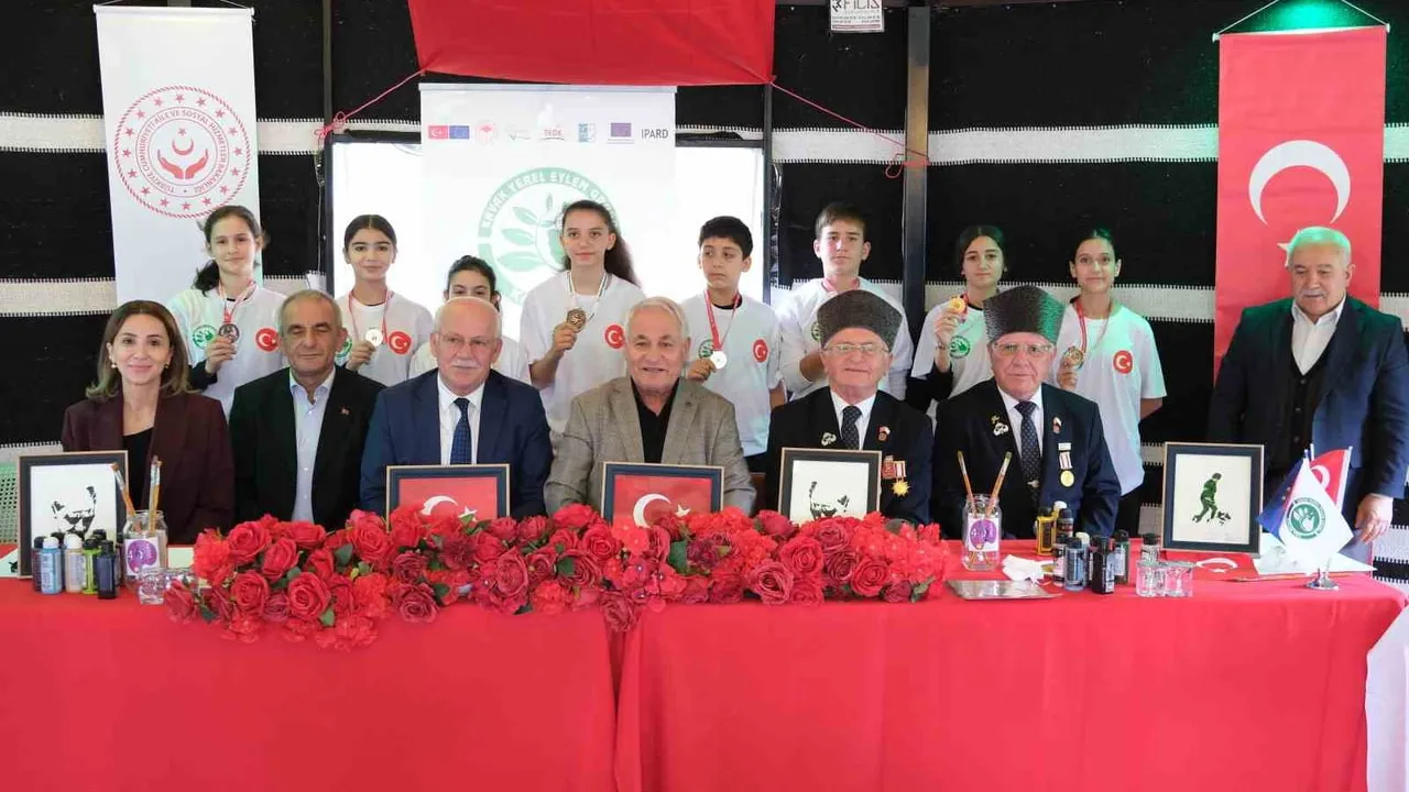 Genç sporcularla gaziler arasında kuşaklararası diyalog