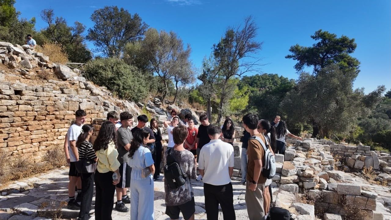 Gençler pedasa'da tarih ve doğayı yerinde deneyimledi