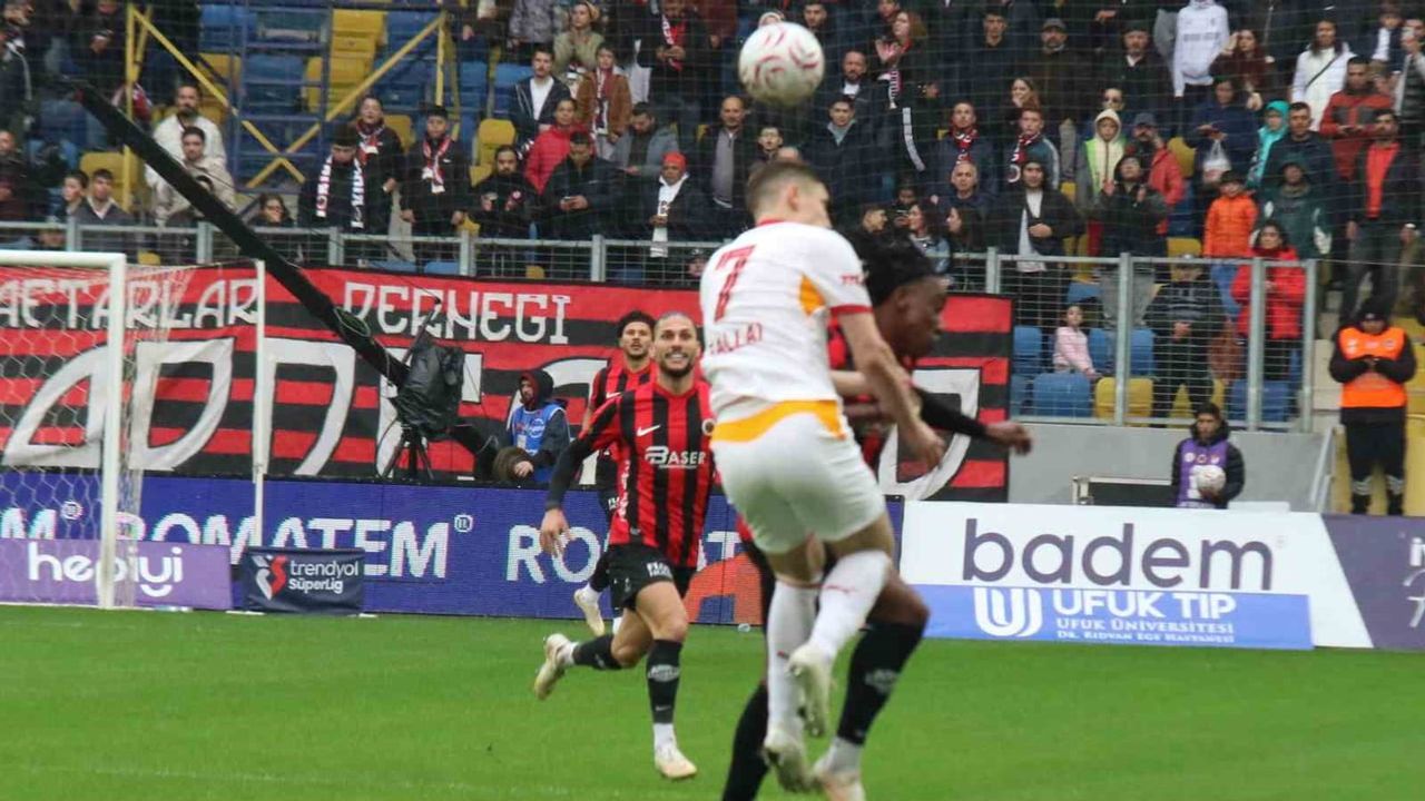 Gençlerbirliği galatasaray maçının ilk 15 dakikası golsüz geçti