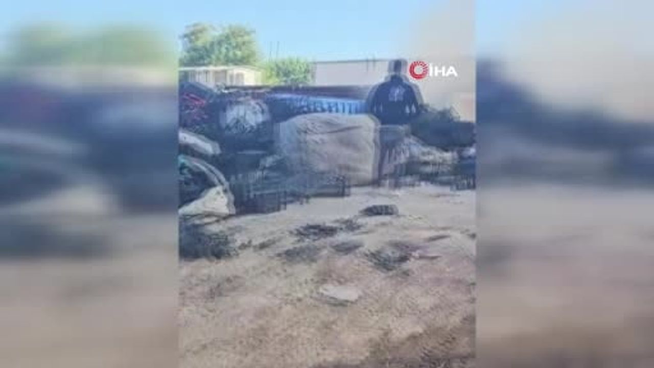 Geri dönüşüm tesisindeki yangın bursa'da patlama sesleriyle paniğe yol açtı