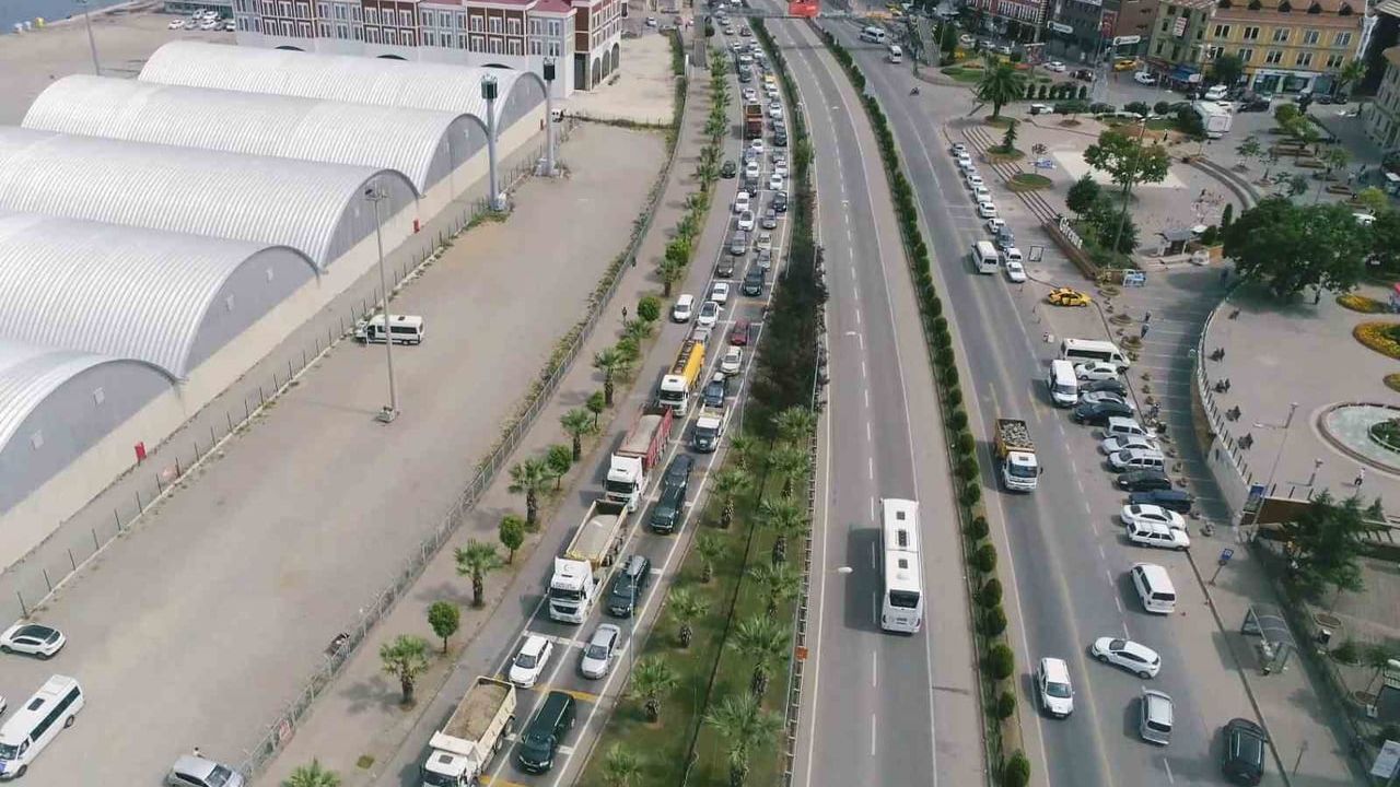 Giresun liman kavşağında dal-çık dönemi: altyapı taşınıyor, pompa sistemi devreye girecek