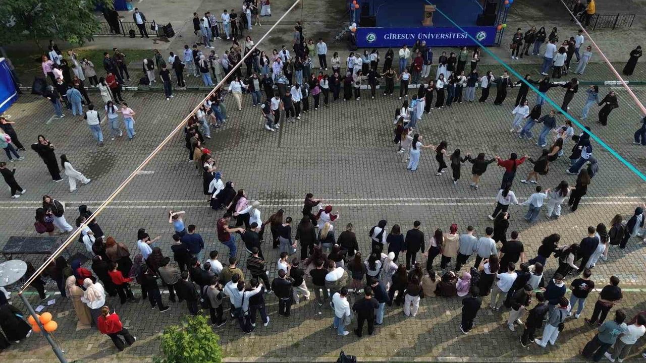 giresun üniversitesi balık şenliğiyle vize öncesi moral sağladı