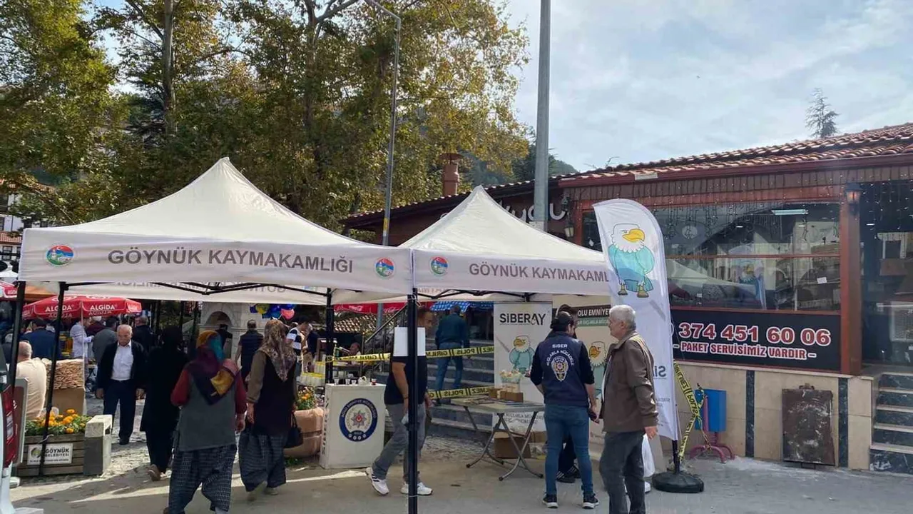 Göynük panayırında siber farkındalık standı ziyaretçileri uyardı
