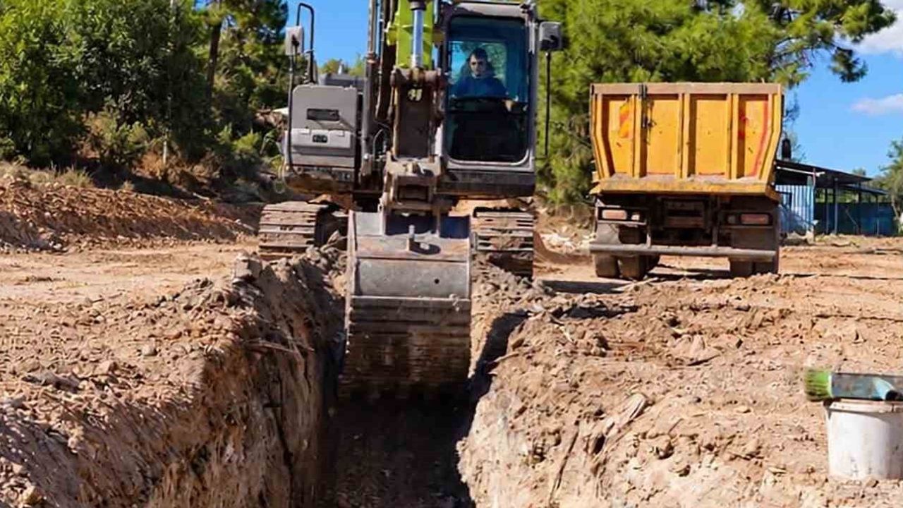 Güllük’te su kesintilerini önlemeye yönelik altyapı yenilemesi