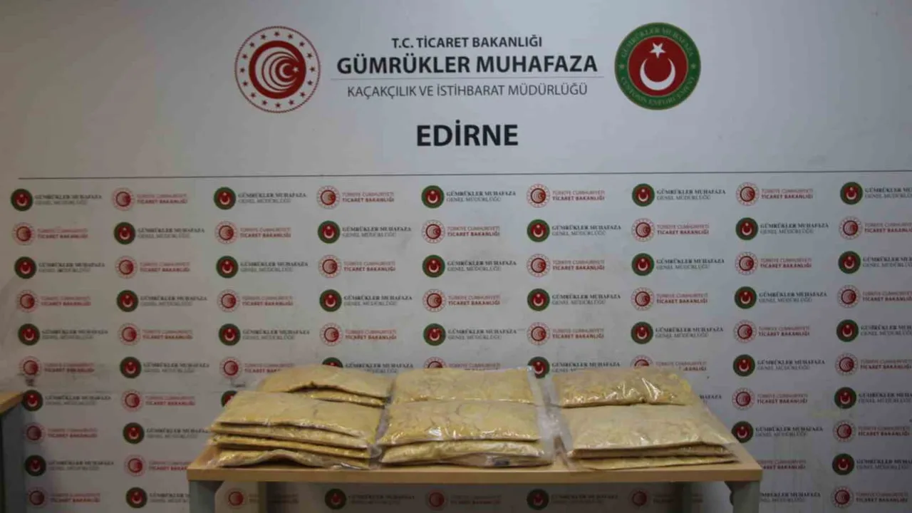 gümrüklerde eylül ayında beş operasyonda yüzlerce bin uyuşturucu madde ele geçirildi