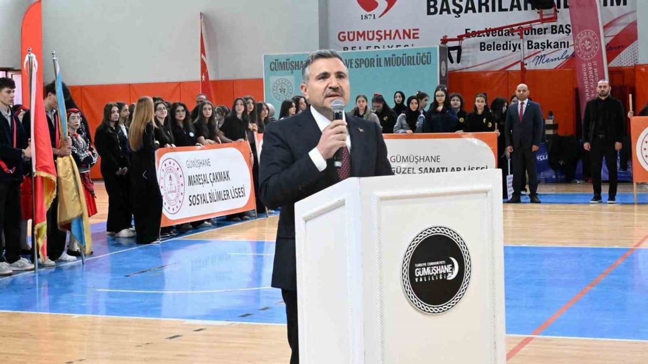 Gümüşhane'de cumhuriyetin 103. yılı coşkuyla kutlandı