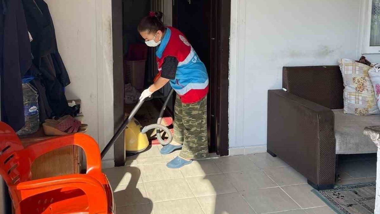 Günlük yaşamı kolaylaştıran destek: Çarşamba'da 160 kişiye evde bakım hizmeti