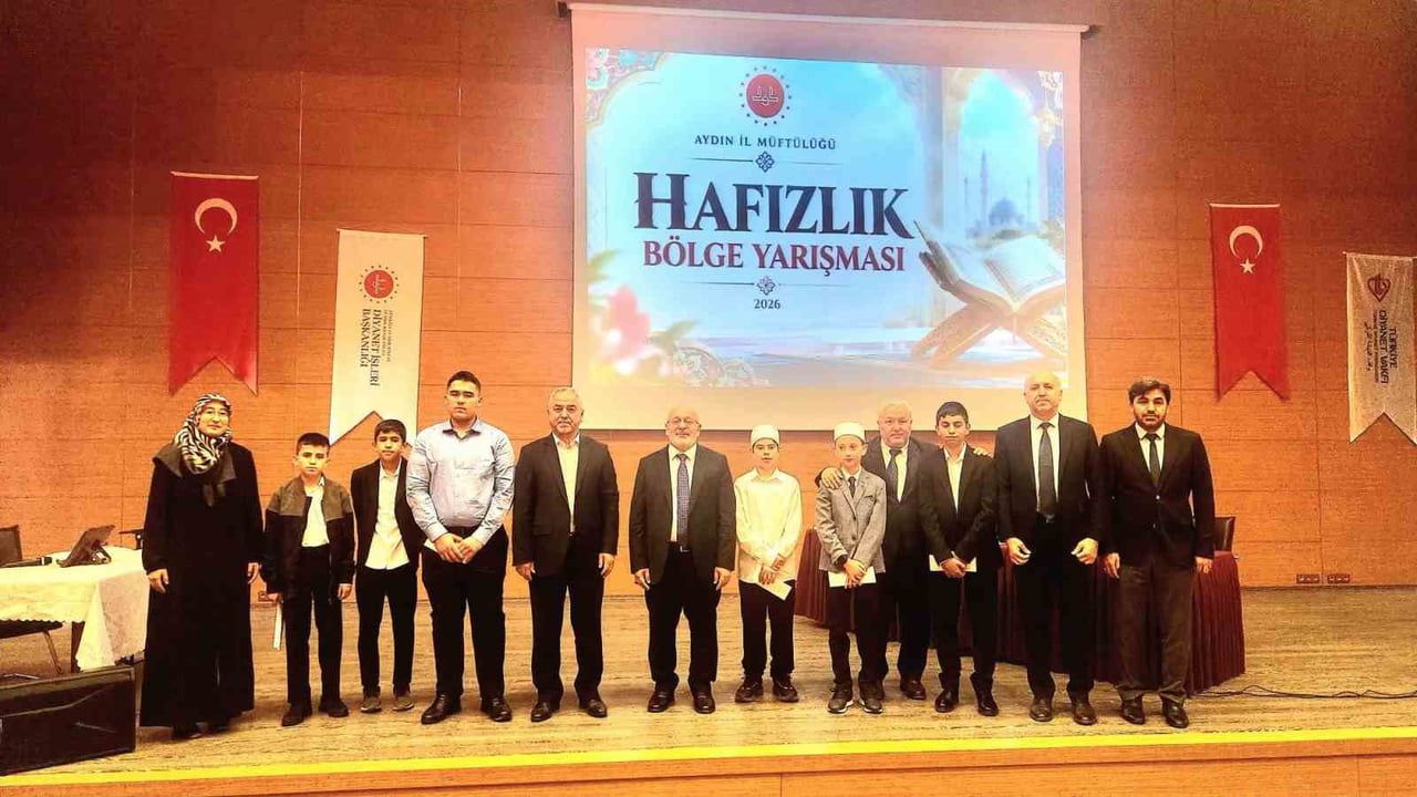 Hafızlık yarışmasında Aydın'da bölge birincileri belirlendi