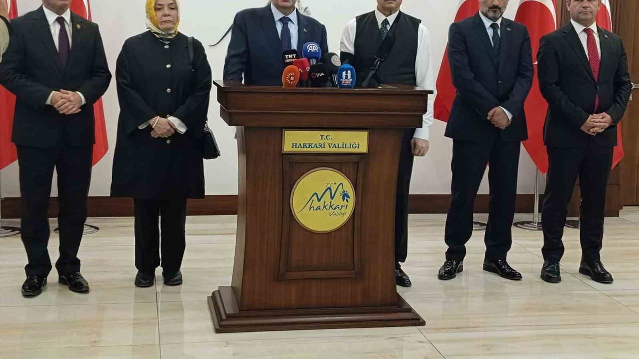 hakkari buluşmasında eğitimdeki değişim ve uluslararası yükselişin vurguları