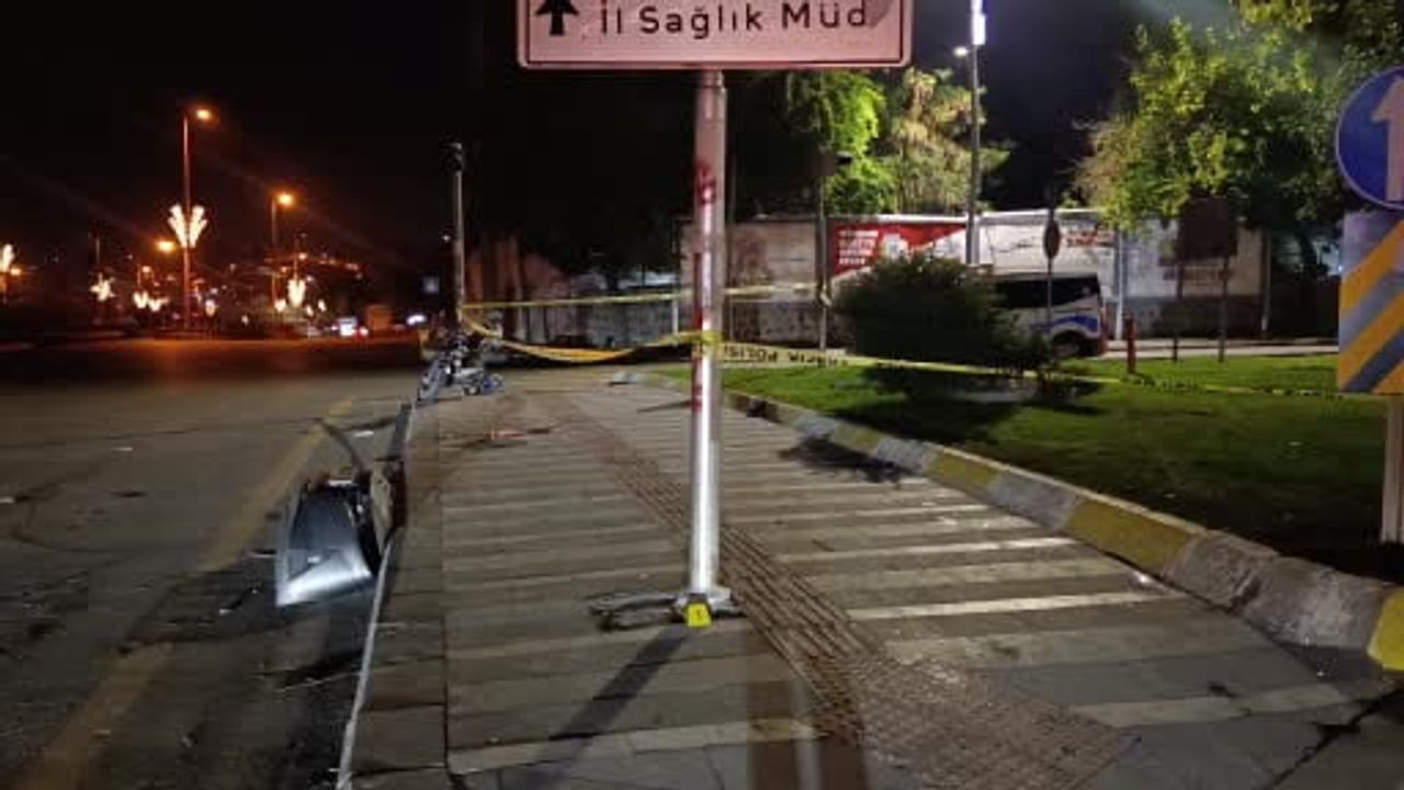 Haliliye'de çarpışma: motosiklet sürücüsü yaşamını yitirdi
