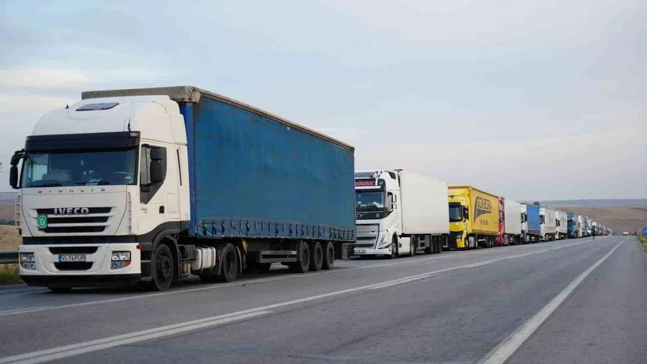 Hamzabeyli'de kilometrelerce bekleyiş: tır şoförleri çözüme çağırdı