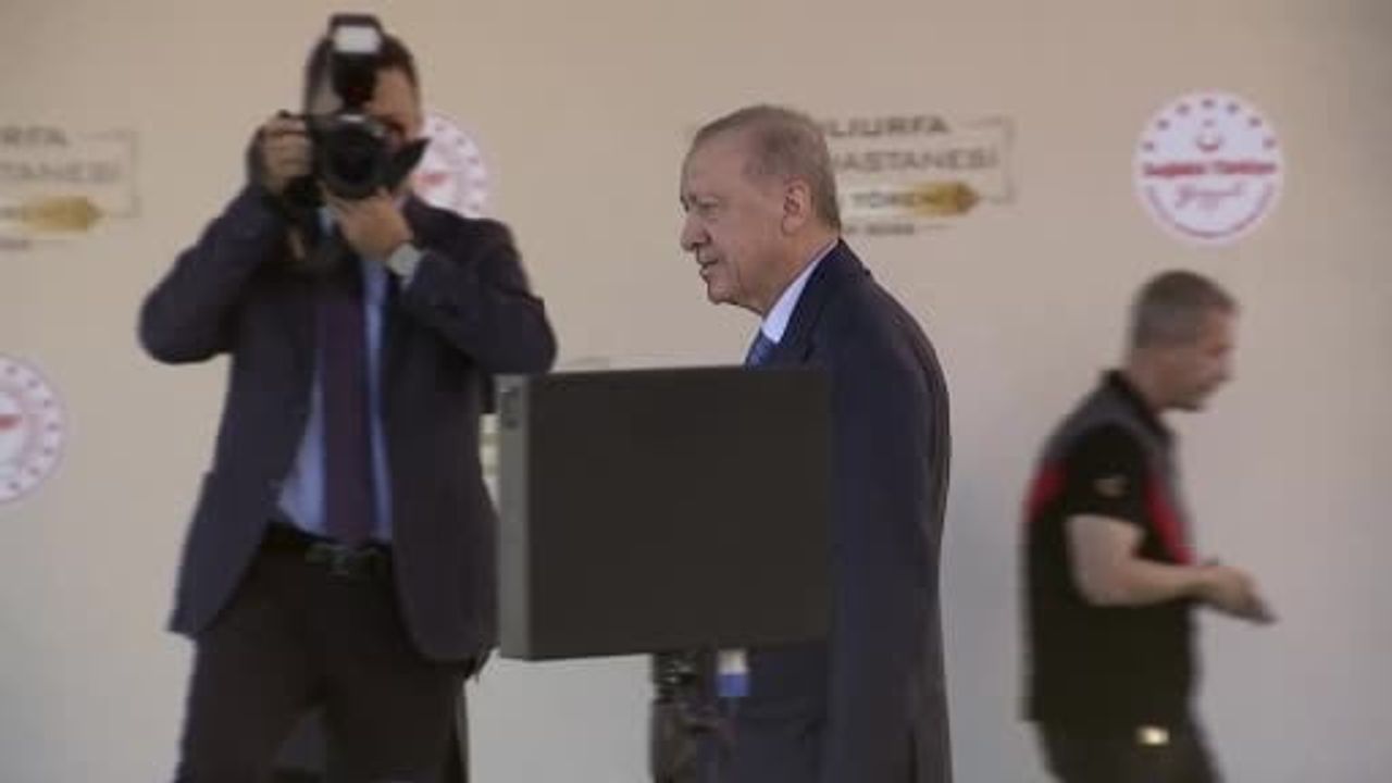 Hastane açılışında Şanlıurfa'dan adalet ve ekonomik güven mesajı