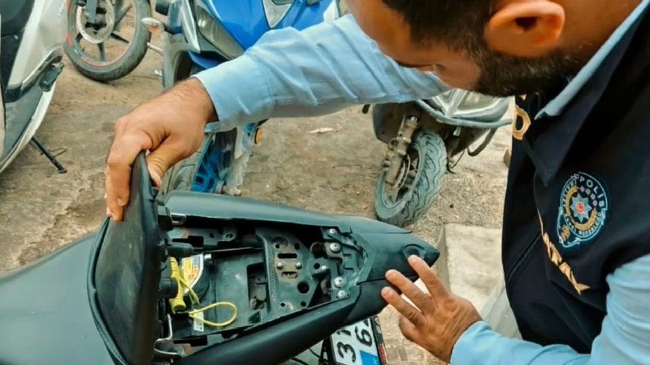 Hatay'da motosiklet tamircilerine yönelik kapsamlı denetim: şasi ve motor numaralarındaki oynama ortaya çıktı