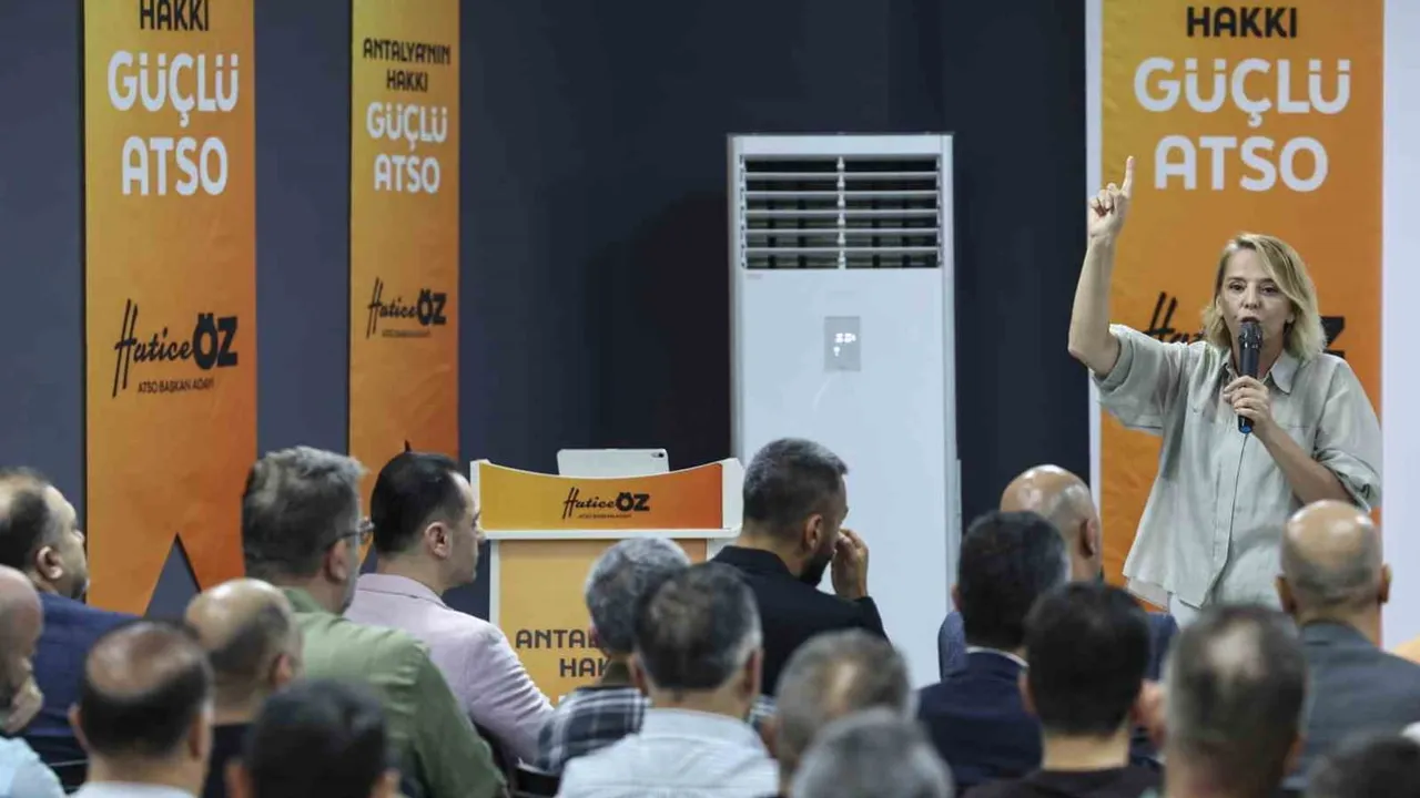 Hatice Öz'ten ortak yönetim vurgusu: ATSO kimsenin mirası değil