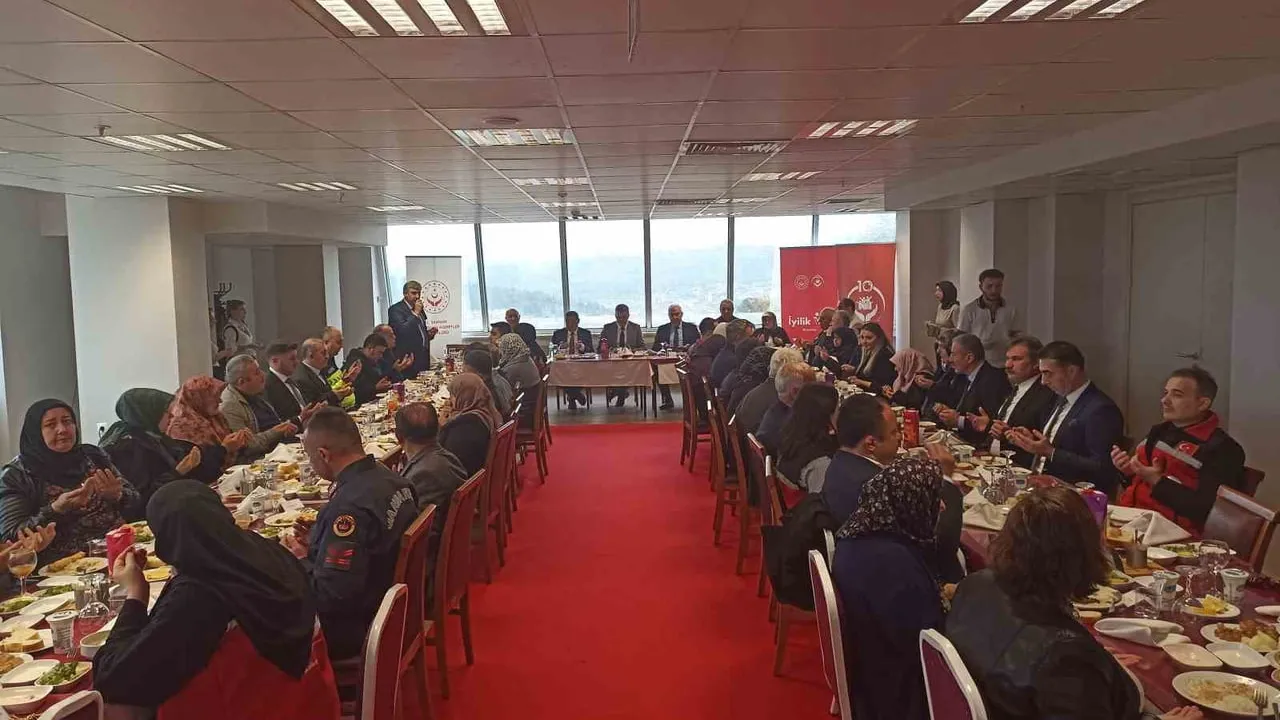 Havza'da şehit ailelerine vefa ve dayanışma buluşması