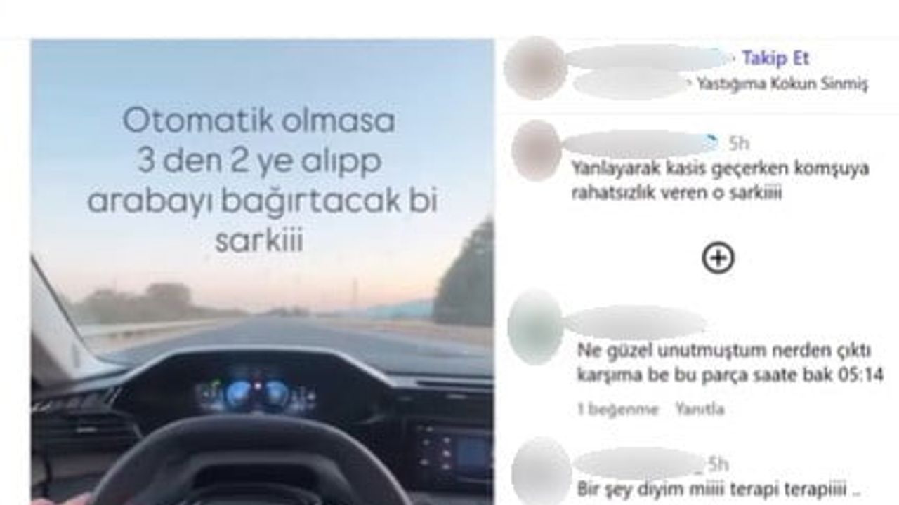 Hesabında 187 km hız görüntüsü paylaşan sürücüye 25 bin lira ceza