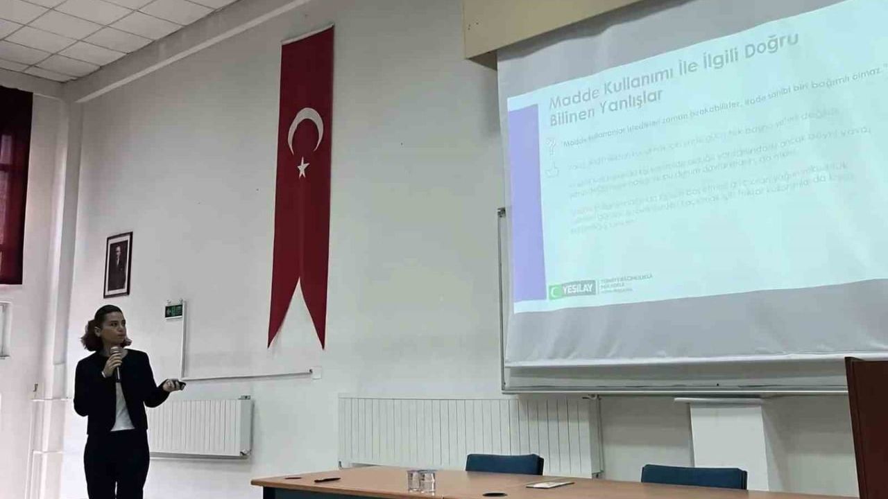 Hisarcık öğrencilerine bağımlılıktan korunma ve risk farkındalığı eğitimi