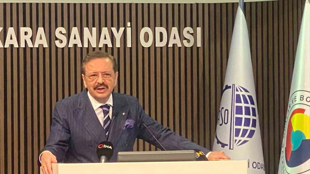 Hisarcıklıoğlu'ndan ortak akıl çağrısı: Ankara Sanayi Odası'nda görüşlere davet