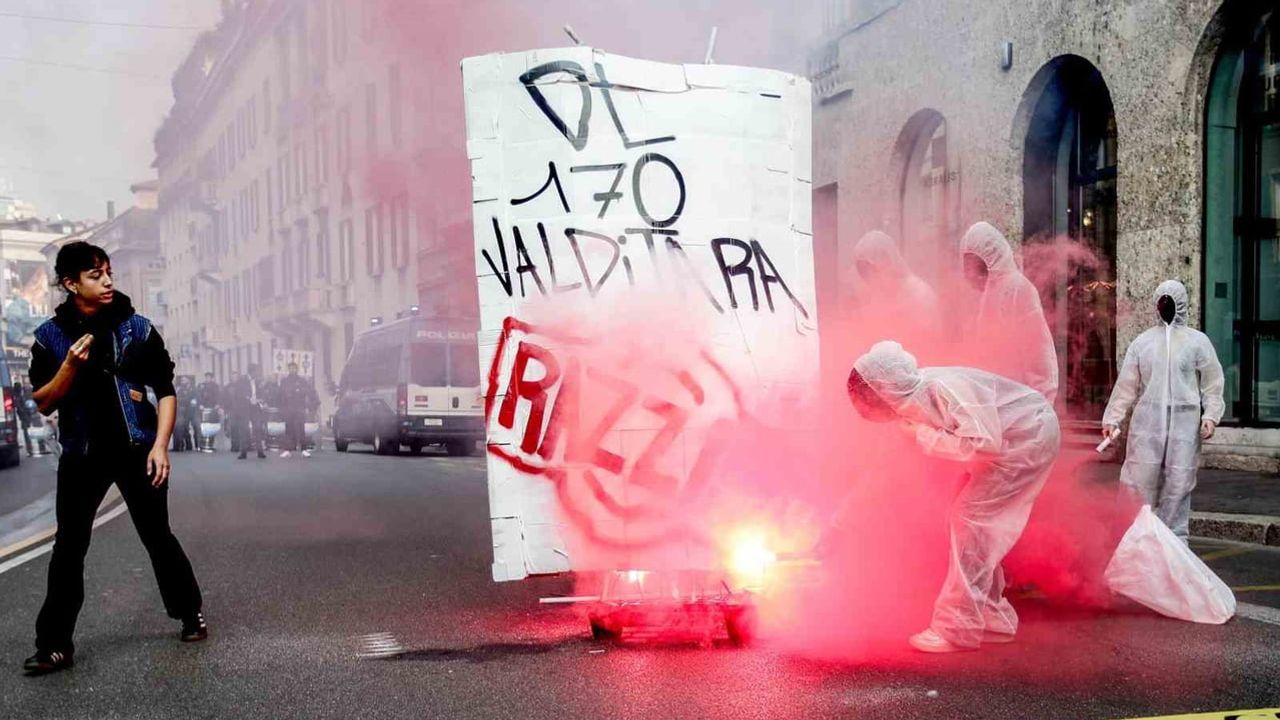 Hükümetten Milano'ya 500 asker takviyesi ve protestolara yönelik sıkı önlemler