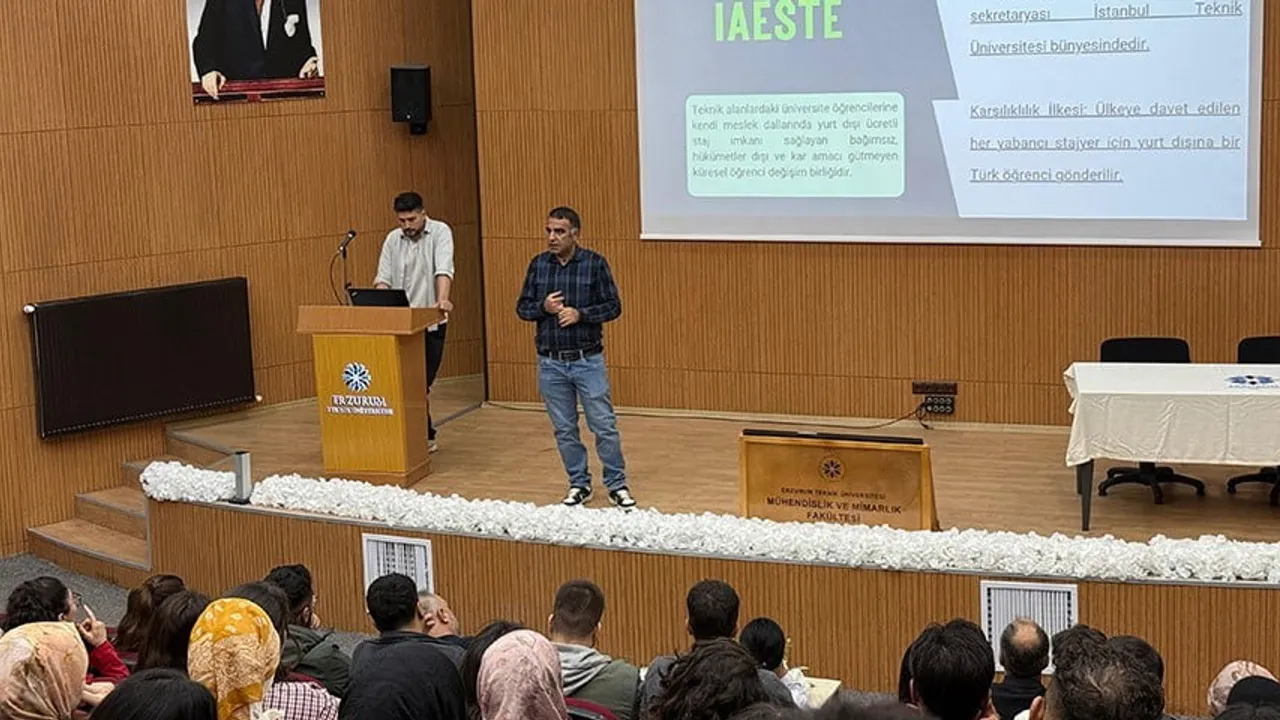 IAESTE ile ETÜ öğrencilerine uluslararası staj fırsatları sunuldu