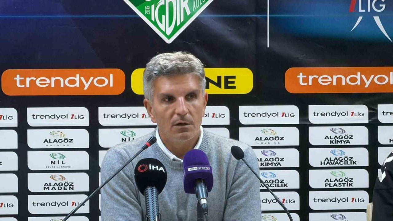 Iğdır’da alınan galibiyetin ardından Koçak: önümüzdeki haftaya odaklanacağız