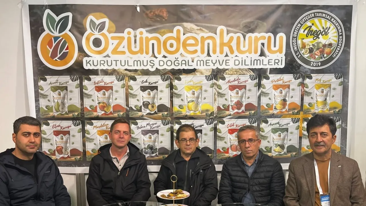 İnegöl'den Bursa'ya: Özündenkuru ve yerel üretimin yeni yüzü