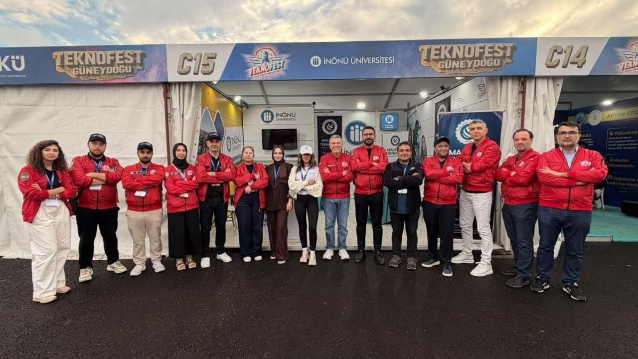 İnönü Üniversitesi'nin TEKNOFEST standı bölgesel iş birliğini güçlendiriyor