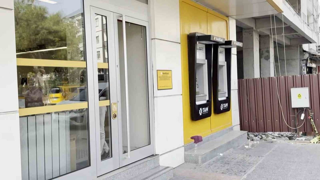İskenderun'da kamu bankasına gece yarısı soygun girişimi