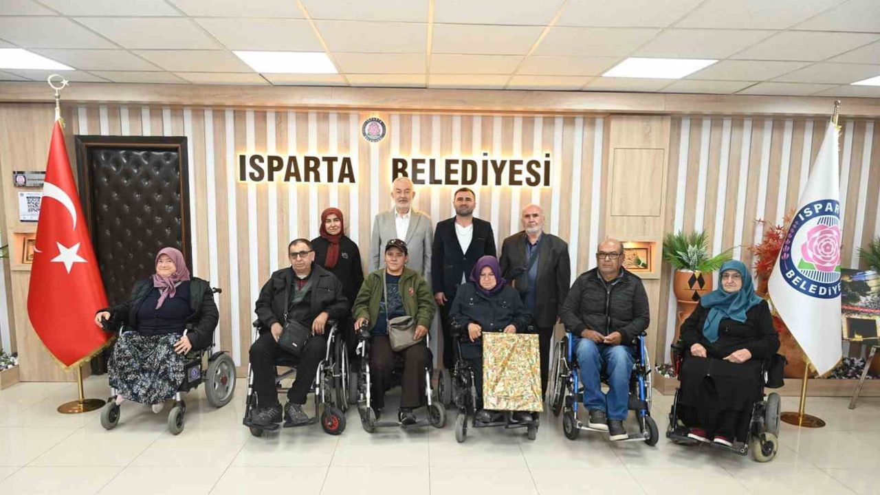 Isparta'da engellilere erişim ve bakım odaklı hizmetler sürecek